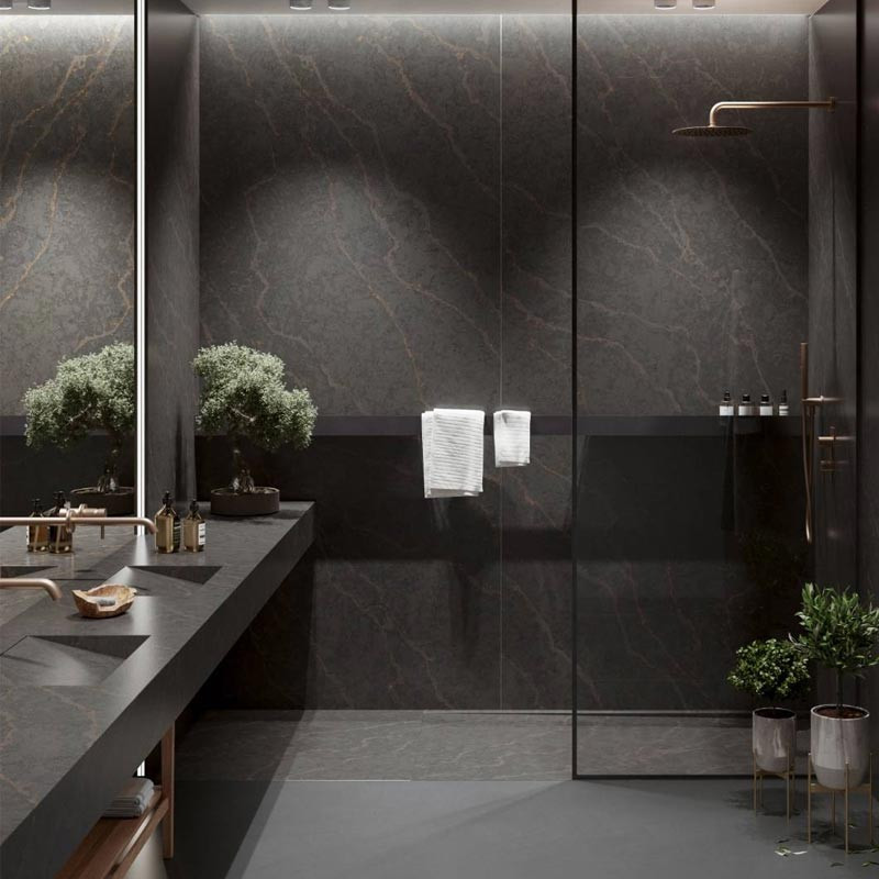 Plan de travail en Quartz Silestone® Bohemian Flame